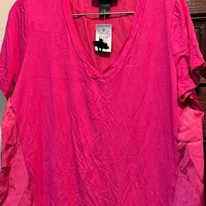 Ashley Stewart Pink Blouse 14/16